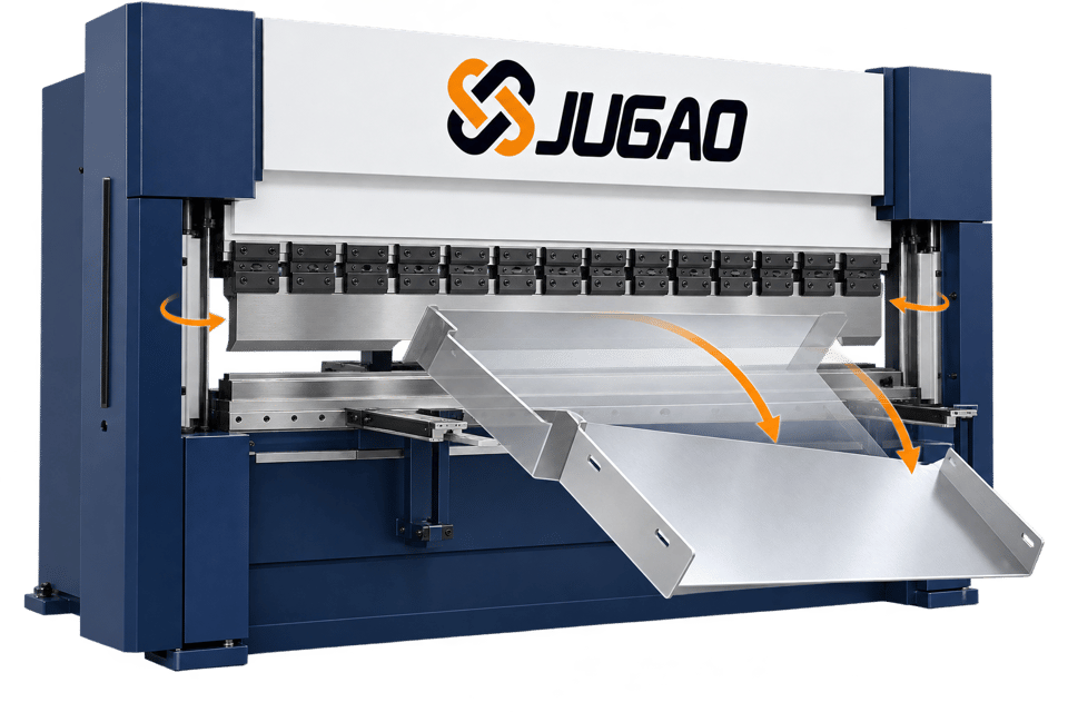Press-brake opening and sheet-handling clearance.