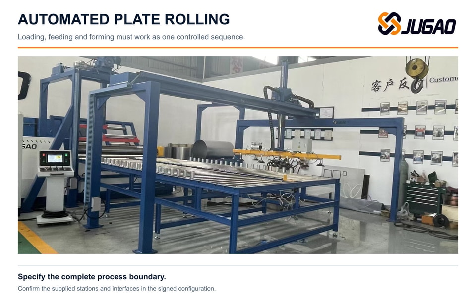 How to Specify an Automated Plate Rolling Line
