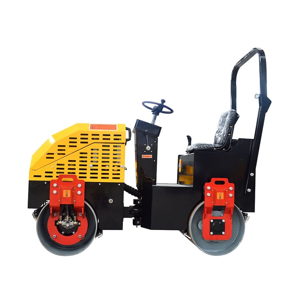 Rodillo compactador de carretera HT1500 de 1,5 t, totalmente hidráulico