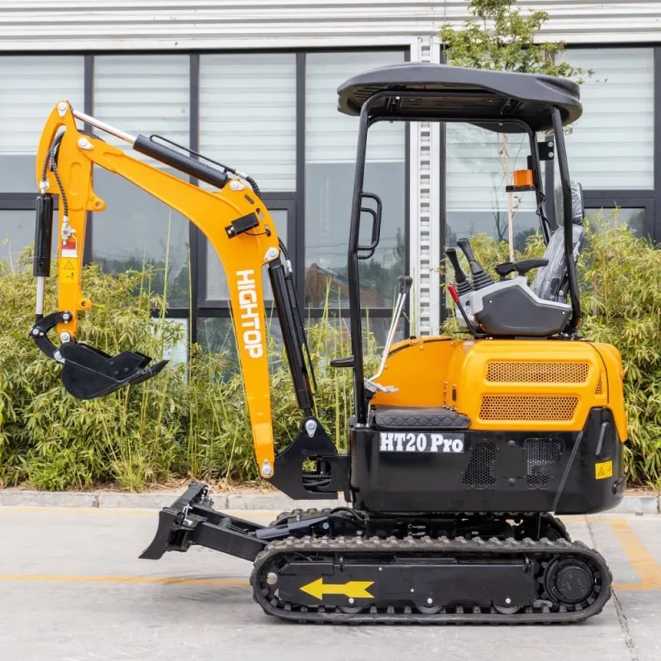HT20 Pro: la miniexcavadora compacta ideal para trabajos pequeños y medianos
