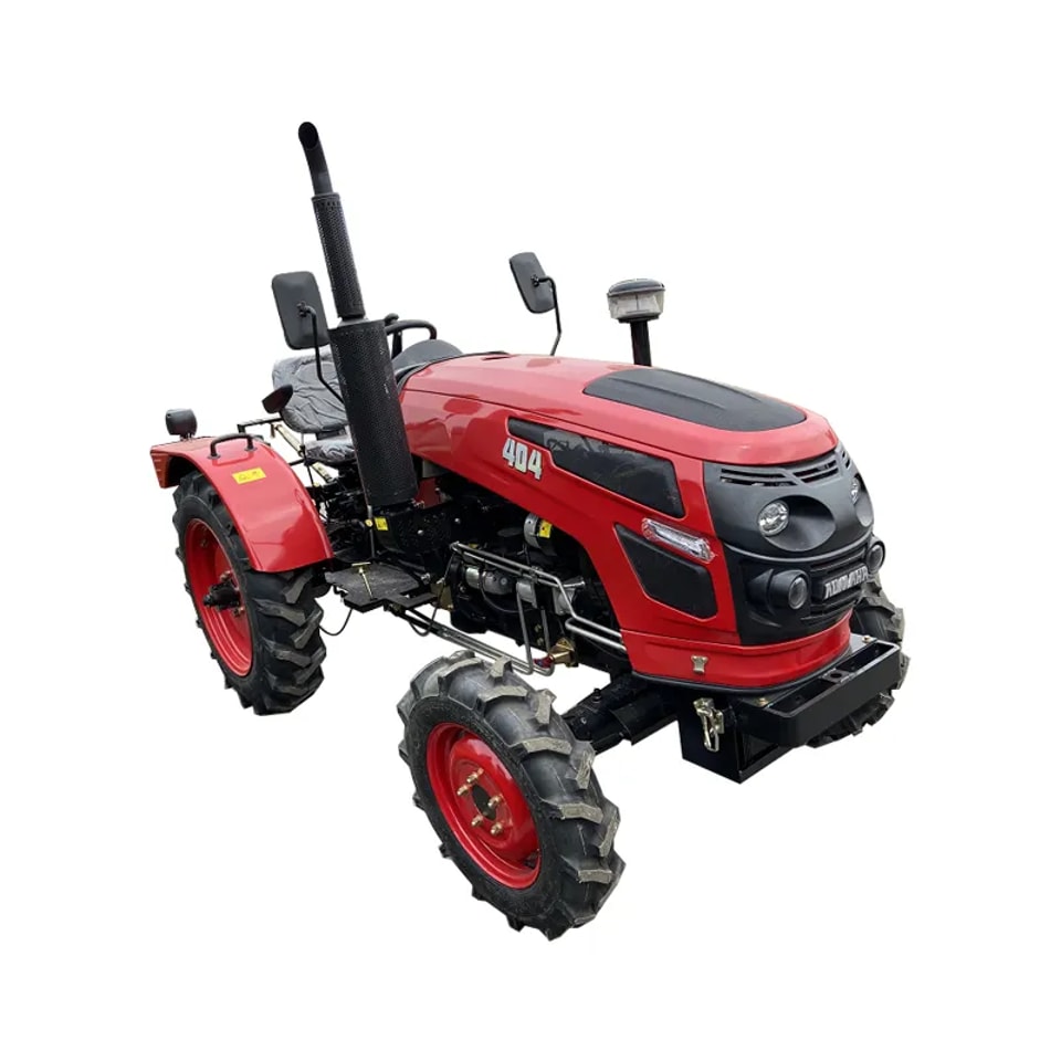 Tractor agrícola compacto HT404-E de 40 HP: potencia y maniobrabilidad para pequeñas explotaciones