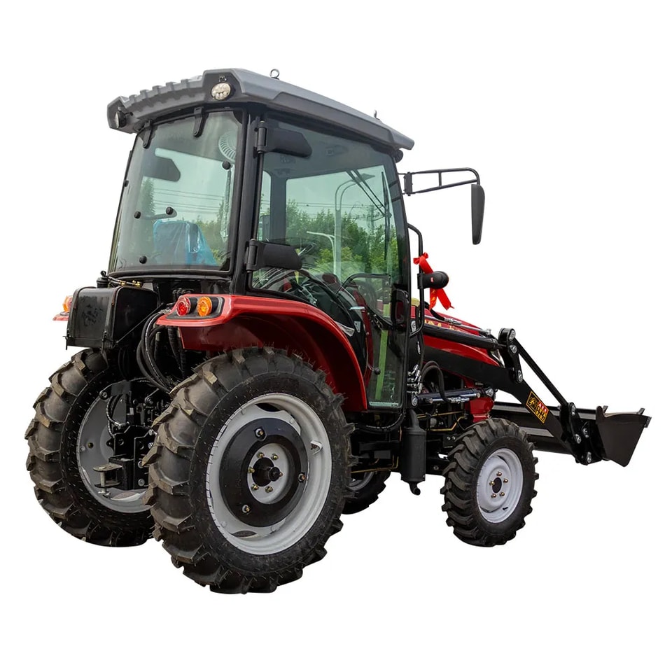 Tractor agrícola HT504 de 50 CV con cabina en venta