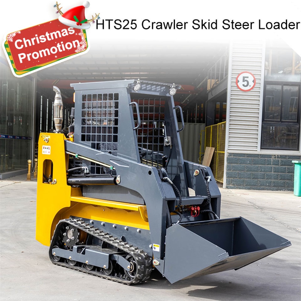 Minicargadora de orugas HTS25 de servicio pesado