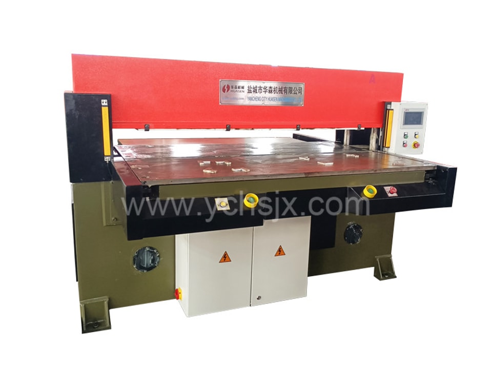 Four-Column Hyraulic Press with Double Sliding Tables