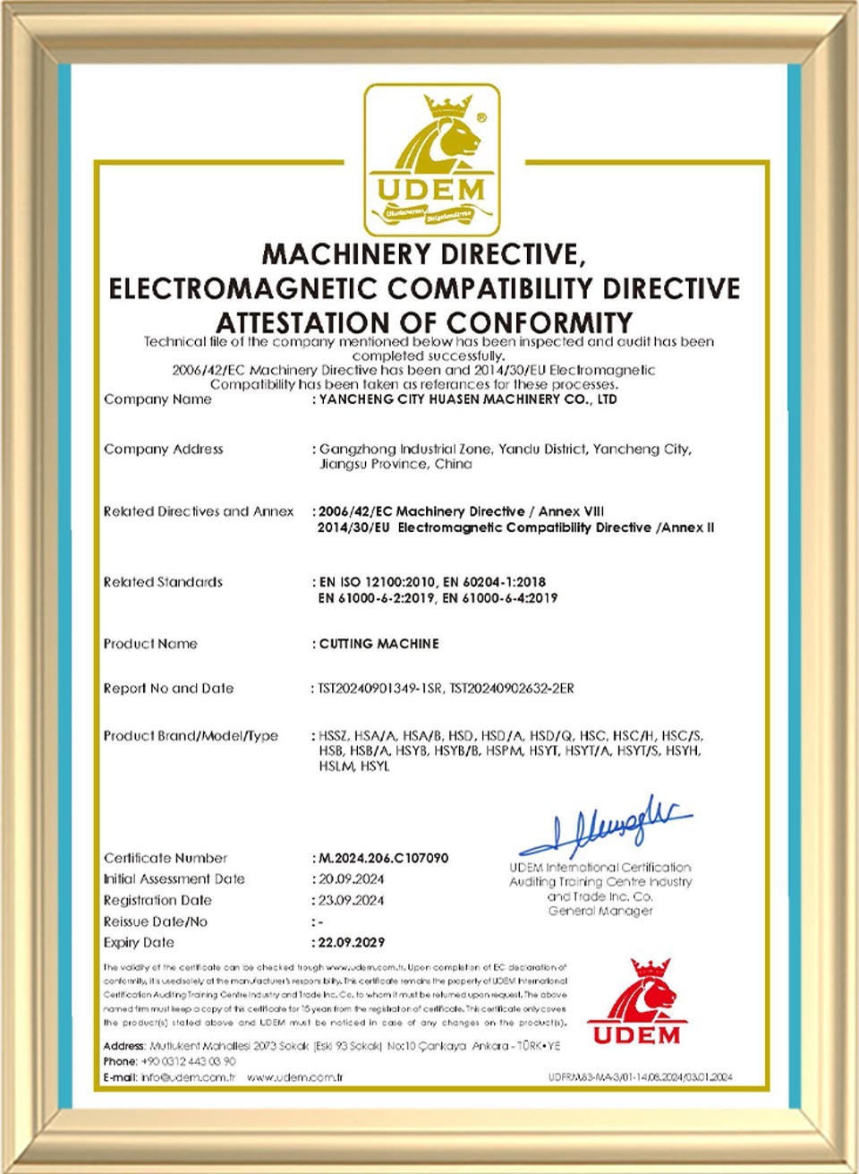 Company honor certificate 1