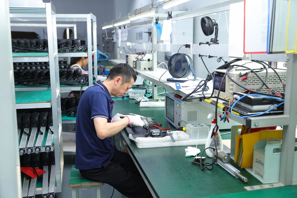 Factory operation area