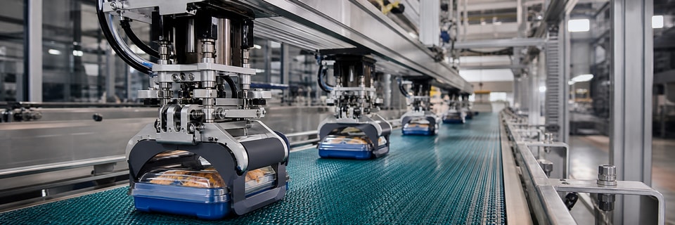 Linear motion for packaging and converting machines