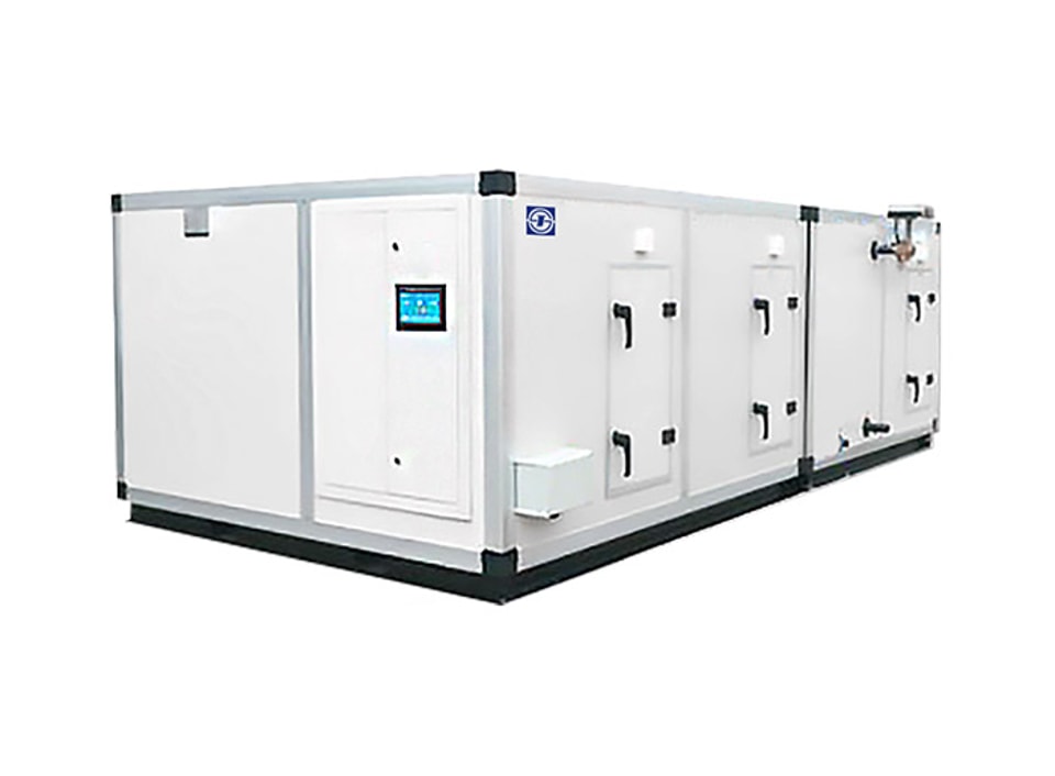 Water-cooled direct expansion combined air conditioning unit