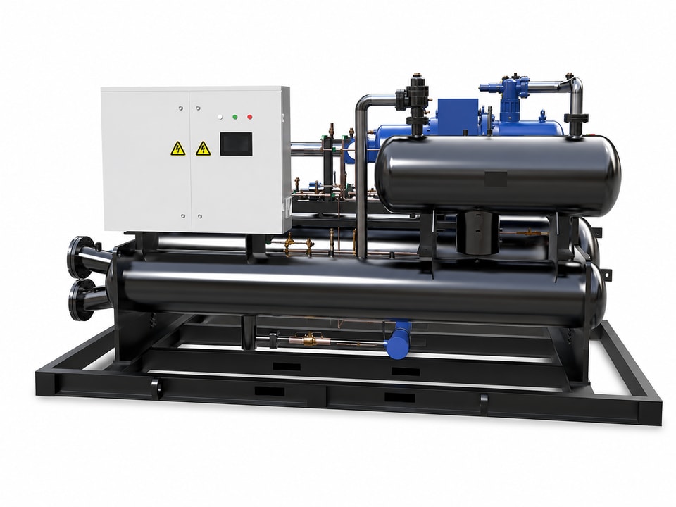 120°C High-Temp Screw Water Source Heat Pump