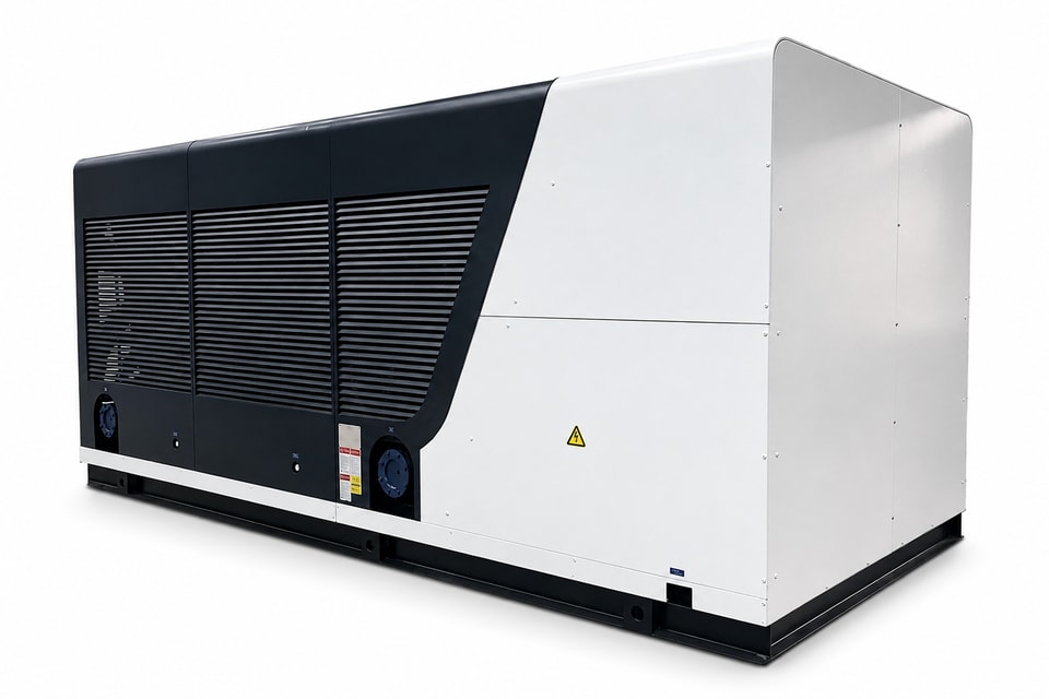 Large-Scale Air Source Heat Pump