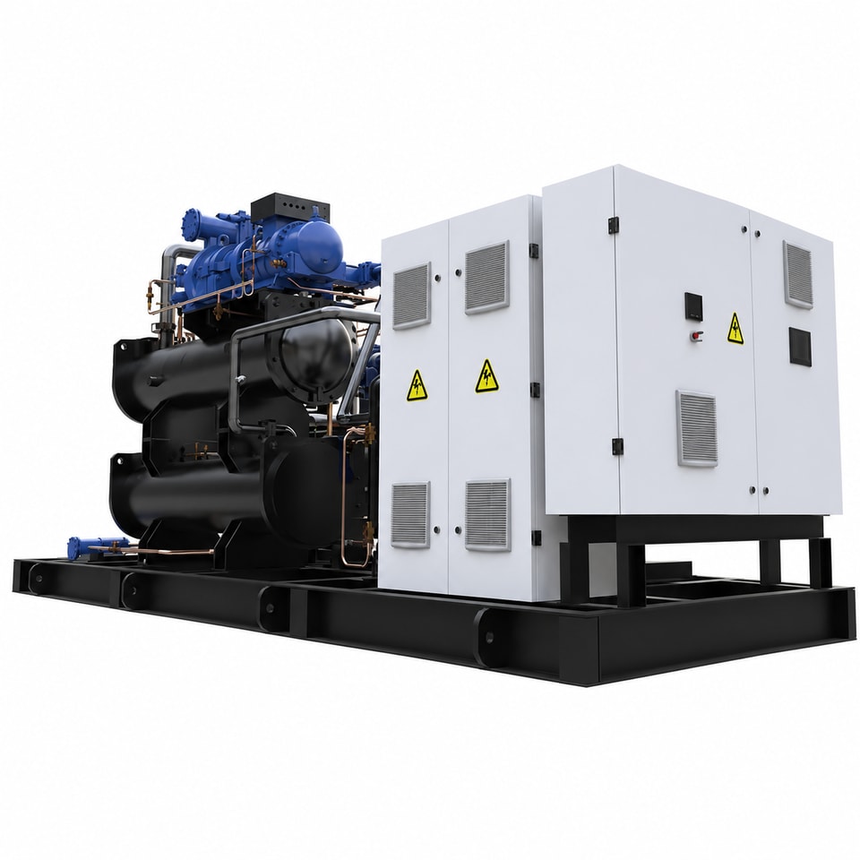 Screw Cascade Combined Cooling and Heating Unit