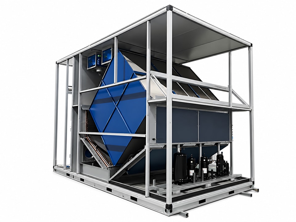 Indirect Evaporative Cooling Air Conditioner