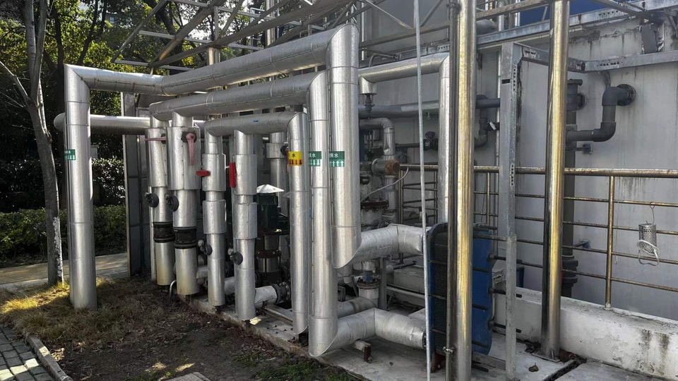Suzhou Capsule Wastewater Heat Recovery project view 2