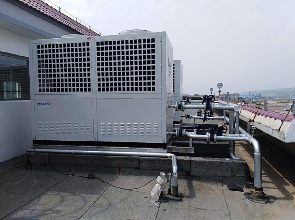 Lanyu Railway CO2 Heat-Pump Heating project