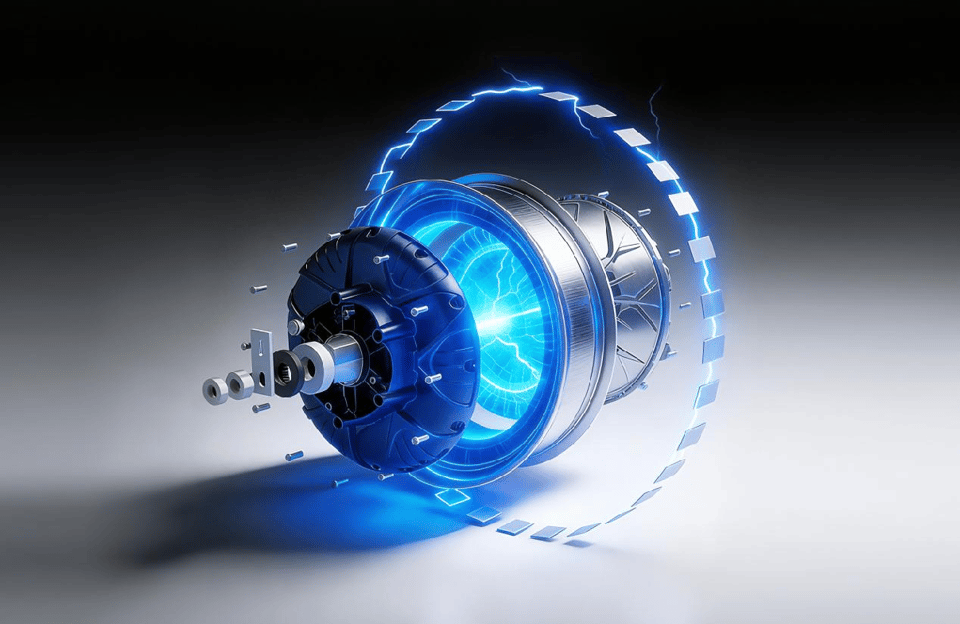 High-efficiency smart range extender for electric motorcycle power system