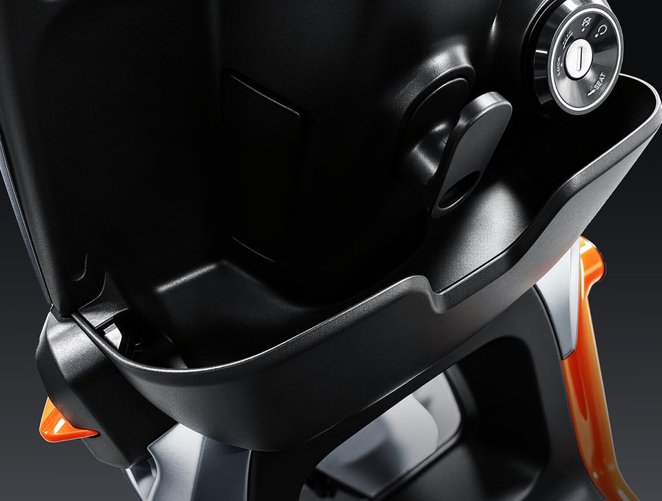 悬挂.jpg Electric motorcycle stable footrests