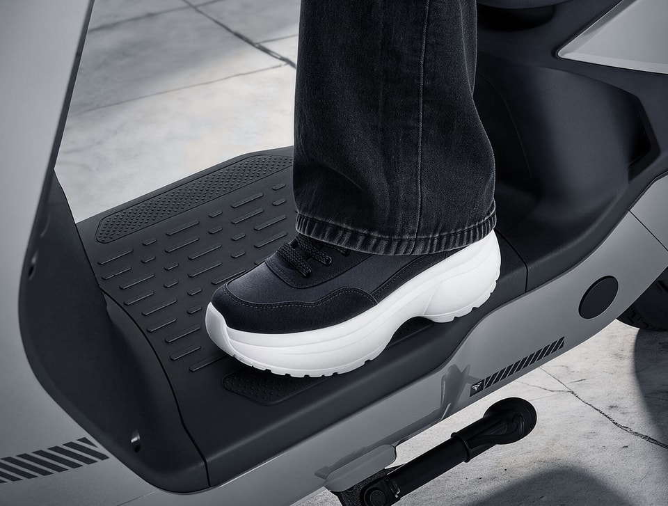 Electric motorcycle comfortable seat cushion