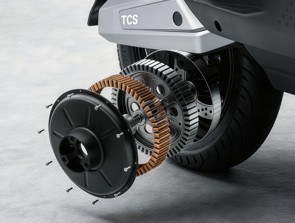 电机.jpg High-Efficiency Intelligent Range Extender