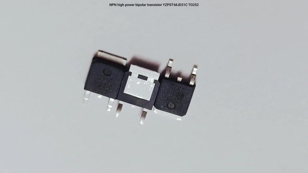 NPN high power bipolar transistor MJD31C TO252 横屏.mp4